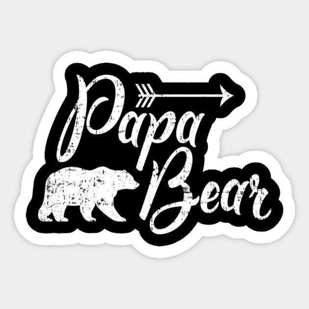 Papa Bear Mama Bear Camg T Sticker by HypeRamen